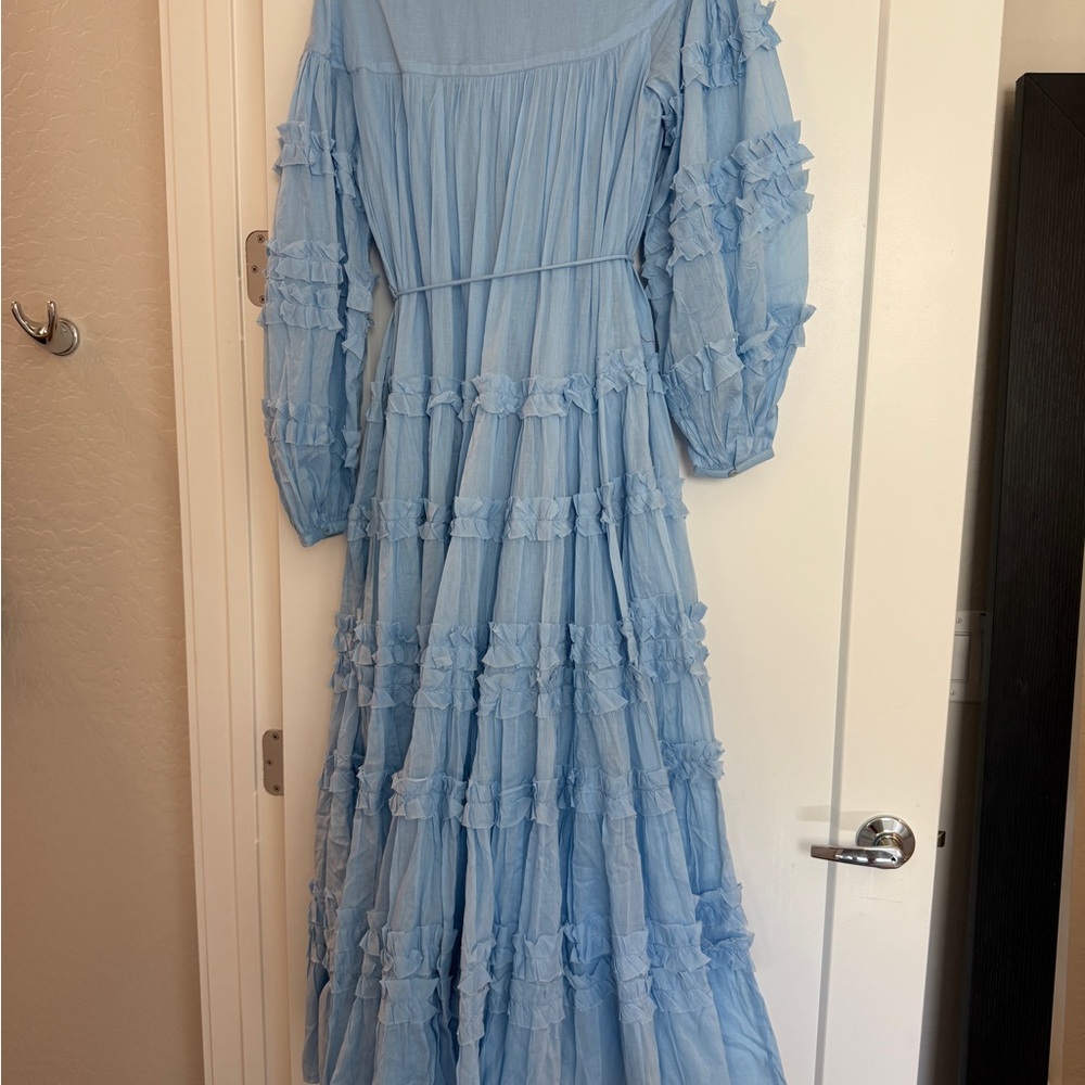 NWT Aje Light Blue Long Sleeve Dress - Picture 3 of 4